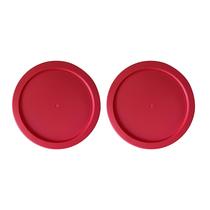Tampas de reposição para recipiente de armazenamento de alimentos de vidro Pyrex de 4 xícaras