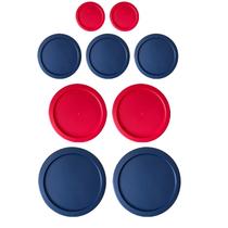 Tampas de reposição para recipientes de armazenamento de alimentos em vidro Pyrex Tampas de reposição para recipientes de armazenamento de alimentos em vidro Pyrex