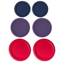 Tampas de reposição para recipientes de pirex, vidro redondo, plástico alimentar Tampas de reposição para recipientes de pirex, vidro redondo, plástico alimentar