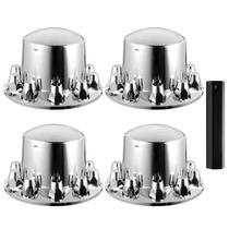 Tampas de roda de eixo traseiro VEVOR para semi-caminhão Universal Fit Tampas de roda de eixo traseiro VEVOR para semi-caminhão Universal Fit