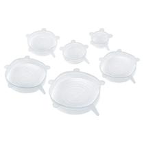 Tampas de silicone com 6 peças Tampas de silicone com 6 peças