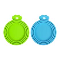 Tampas de silicone para animais de estimação PetBonus Universal para comida para cães e gatos