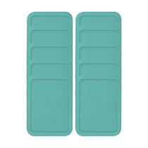 Tampas de Substituição MRX Solutions Pacote com 10 Unidades 19,7x14,6cm Turquesa Tampas de Substituição MRX Solutions Pacote com 10 Unidades 19,7x14,6cm Turquesa