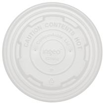 Tampas de tigela de papel World Centric Compostable 350 ml, pacote com 100 Tampas de tigela de papel World Centric Compostable 350 ml, pacote com 100