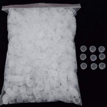 Tampas de tinta de tatuagem DOWI 15, tamanho grande, 1000 ml, plástico, 1000 unidades Tampas de tinta de tatuagem DOWI 15, tamanho grande, 1000 ml, plástico, 1000 unidades