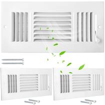 Tampas de ventilação de teto Wesiti, 2 peças de 25,4 x 10,16 cm para casa