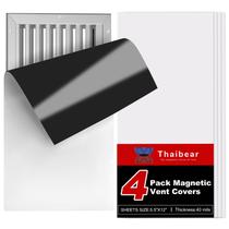 Tampas de ventilação magnéticas Thaibear 5,5 x 12 cm, pacote com 4 para teto