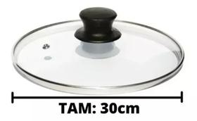 Tampas De Vidro Temperado c/ Saída á Vapor Números: 14,16,18,20,22,24,26,28,30,32 Resistente