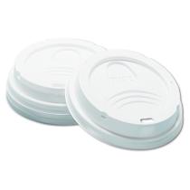 Tampas de xícara de café Dixie Dome 240 mL brancas 1000 unidades D9538 Tampas de xícara de café Dixie Dome 240 mL brancas 1000 unidades D9538
