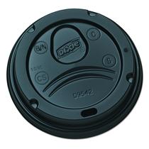 Tampas de xícara de café Dixie Dome 300-500 ml pretas 1000 unidades Tampas de xícara de café Dixie Dome 300-500 ml pretas 1000 unidades
