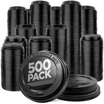 Tampas de xícara de café (pacote com 500) descartáveis para copos de 300 ml a 700 mL