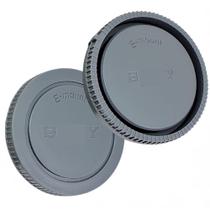 Tampas Proteção Lente Traseira E Frontal Do Corpo Sony E-mount