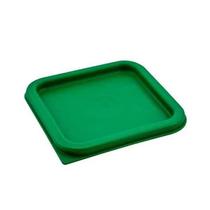 Tampas quadradas pequenas de polietileno Cambro para recipientes de alimentos de 2 e 4 L, pacote com 6