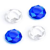 Tampas Thumb Grips DLSeego Diamond 3D para Switch Joy Con, 4 unidades