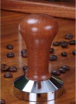 Tamper Compactador De Café Expresso Em Inox+ Madeira 54 Mm