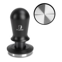Tamper Compactador Nivelador para Café Espresso 54 ou 58mm com Base Aço Inox Barista Espresso Machines iCoffee