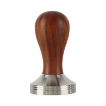 Tamper De Café Em Aço Inoxidável 51mm 53.3mm 58mm Com Cabo De Madeira Para Porta-Filtro De 51 54