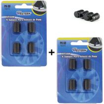 Tampinha Bico De Pneu De Carro E Moto De Aluminio