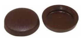 Tampinha P/cabeça De Parafuso ( 100 Peças)marrom (1905) Tampinha P/cabeça De Parafuso ( 100 Peças)marrom (1905)