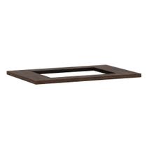 Tampo 80Cm C/ Furo Para Cooktop 4 Bocas 50Cm X 35Cm E Pré Fu