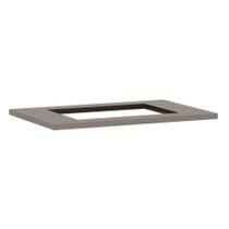 Tampo 80Cm C/ Furo Para Cooktop 4 Bocas 50Cm X 35Cm E Pré Fu