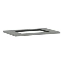 Tampo 80Cm C/ Furo Para Cooktop 4 Bocas 50Cm X 35Cm E Pré Fu