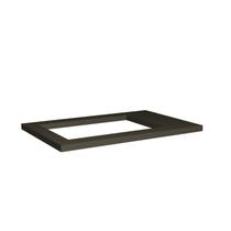Tampo 80cm Cooktop 4 Bocas Cozinha Milão Cinza/Grafite