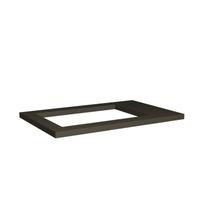 Tampo 80cm Cooktop 4 Bocas Cozinha Milão Grafite