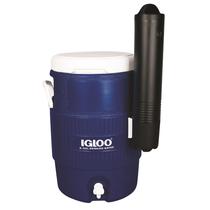 Tampo de assento Cooler Igloo 19L com dispensador de copos azul
