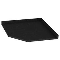 Tampo de Cozinha Modulado Canto Oblíquo Connect 78.5cm Nero - Henn