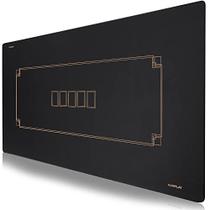 Tampo de mesa de poker SLOWPLAY Godel Texas Hold'em 120x70cm preto Tampo de mesa de poker SLOWPLAY Godel Texas Hold'em 120x70cm preto
