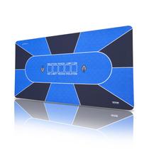 Tampo de mesa de poker VEVOR 180x90cm para 6-8 jogadores com bolsa azul