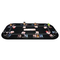 Tampo de Mesa de Poker YUZPKRSI 160x79cm Dobrável 3 em 1 com Feltro Tampo de Mesa de Poker YUZPKRSI 160x79cm Dobrável 3 em 1 com Feltro