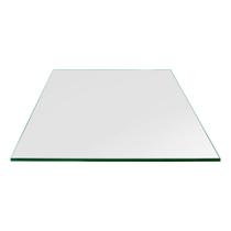 Tampo de mesa de vidro Dulles Glass 16 quadrados temperados com 6 mm de espessura Tampo de mesa de vidro Dulles Glass 16 quadrados temperados com 6 mm de espessura