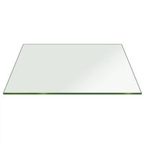 Tampo de mesa de vidro Fab Glass and Mirror 36 Clear Square 10mm