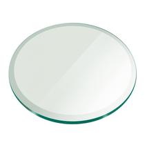 Tampo de mesa de vidro Fab Glass and Mirror 60 cm redondo 12 mm de espessura Tampo de mesa de vidro Fab Glass and Mirror 60 cm redondo 12 mm de espessura