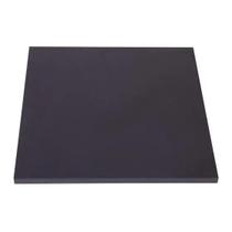 Tampo de mesa e Prateleira em Mdf dimensão 25x25 espessura de 15mm cor Preto