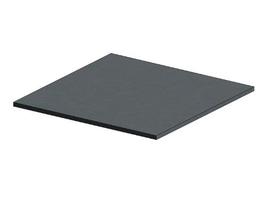 Tampo de mesa e Prateleira em Mdf dimensão 60x65 espessura de 15mm cor Cinza 65x60 Tampo de mesa e Prateleira em Mdf dimensão 60x65 espessura de 15mm cor Cinza 65x60