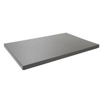 Tampo de mesa plastico geo retangular marron 79x119cm - TRAMONTINA