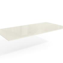 Tampo De Vidro E MDF Para Mesa De Jantar Retangular 180x90cm Cor Off White Linha TA45-OWV8