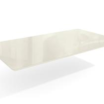 Tampo De Vidro E MDF Para Mesa De Jantar Retangular Off White 160x90cm Linha TA26-OWV8