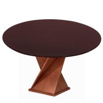 Tampo De Vidro Temperado Serigrafado 80Cm X 8Mm Marrom Speed