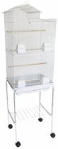 Tampo de villa Bird Cage YML 6894 com suporte 46x36 cm branco