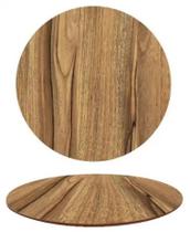 Tampo em MDF Oval 120X80 cm - Nogueira