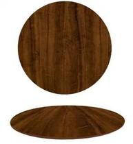Tampo em MDF Oval 160X90 cm - Pau Ferro