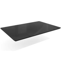 Tampo Mesa Sala de Jantar Madeirado c/Vidro TA31 Retangular 80x120cm Preto - Kappesberg