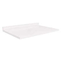 Tampo p/ Balcão Cozinha E607 80cm Polipropileno Branco - Kappesberg