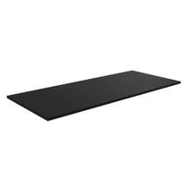 Tampo Para Balcão 120 Cm Preto Fosco - Ajl Tampo Para Balcão 120 Cm Preto Fosco - Ajl