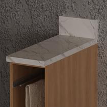 Tampo para Balcão 20x52 Cm Mármore Cz