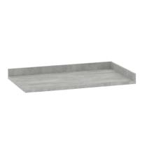 Tampo Para Balcão Canto Reto 95cm Premium Luciane Móveis Concreto Tampo Para Balcão Canto Reto 95cm Premium Luciane Móveis Concreto